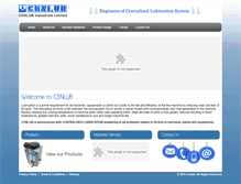 Tablet Screenshot of cenlub.in